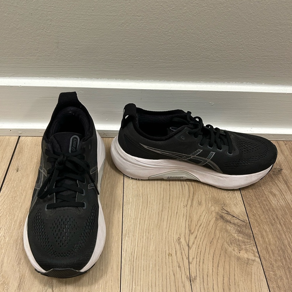 ASICS Women’s Black and White Athletic Shoes